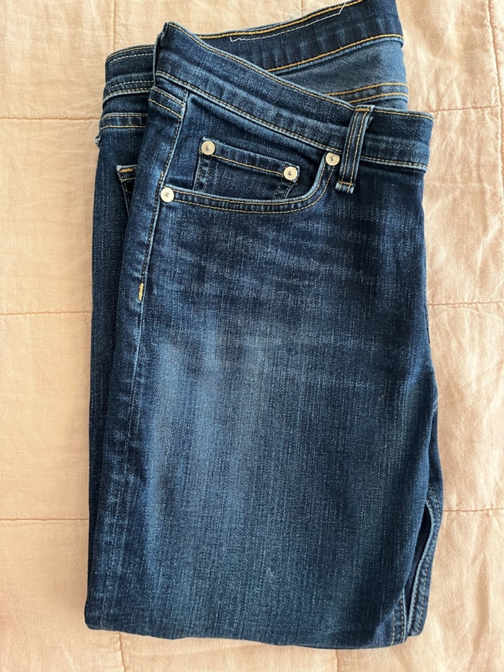 rag & bone Dark Blue skinny Leg Jeans